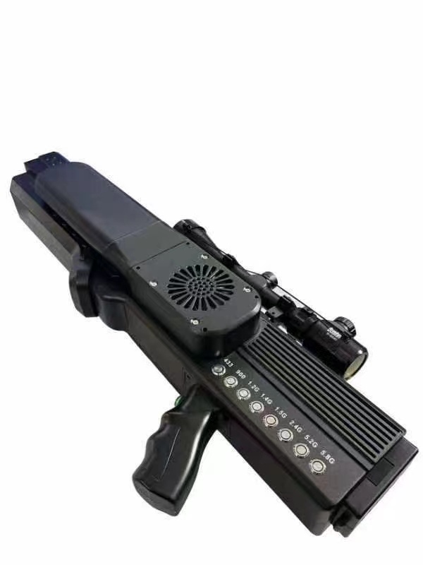  简阳手持便携式枪型低空防御反制八通道